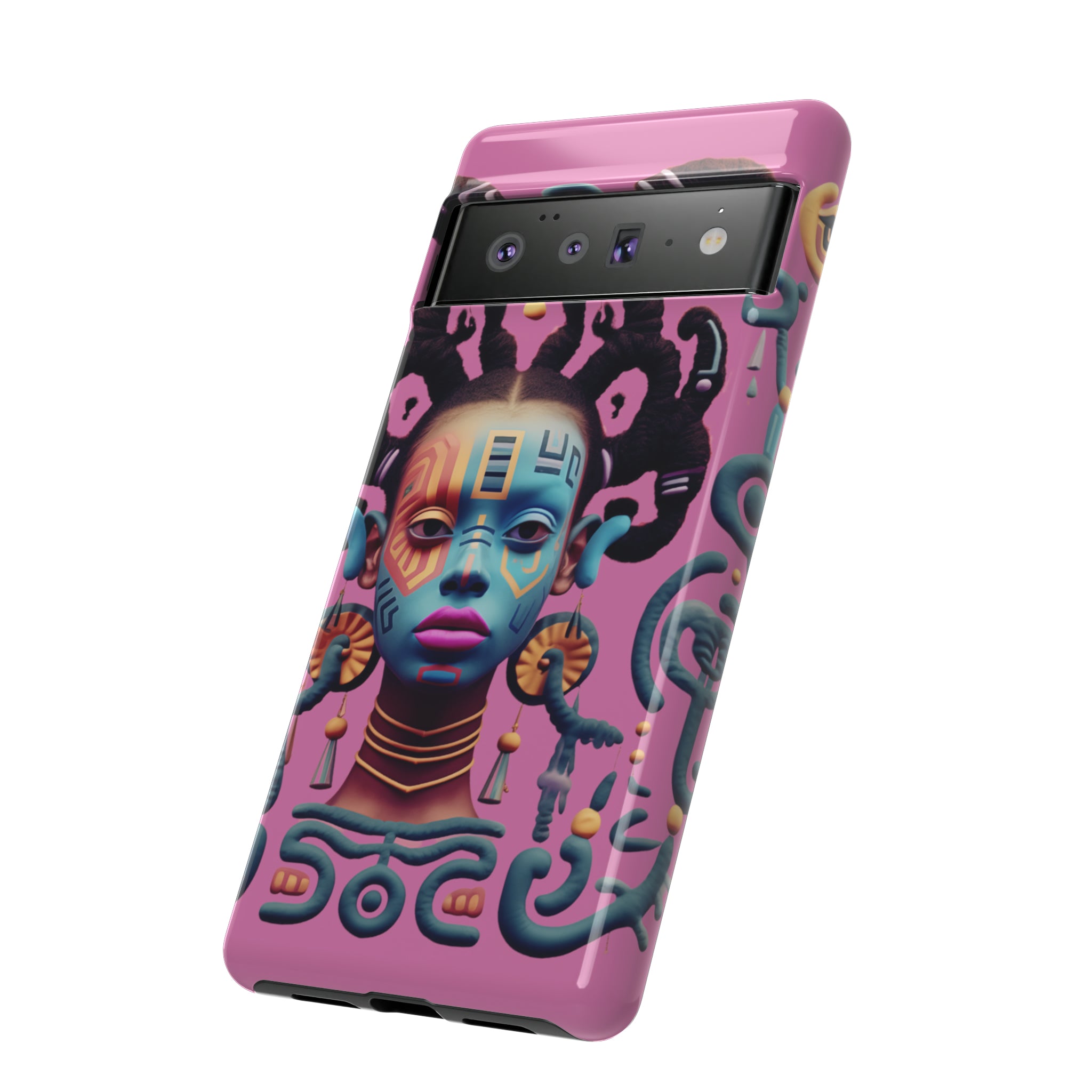 “She Defies” Tough  phone Case