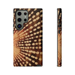 Load image into Gallery viewer, Shibori  Print Phone Case  Brown
