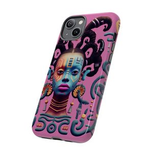 “She Defies” Tough  phone Case