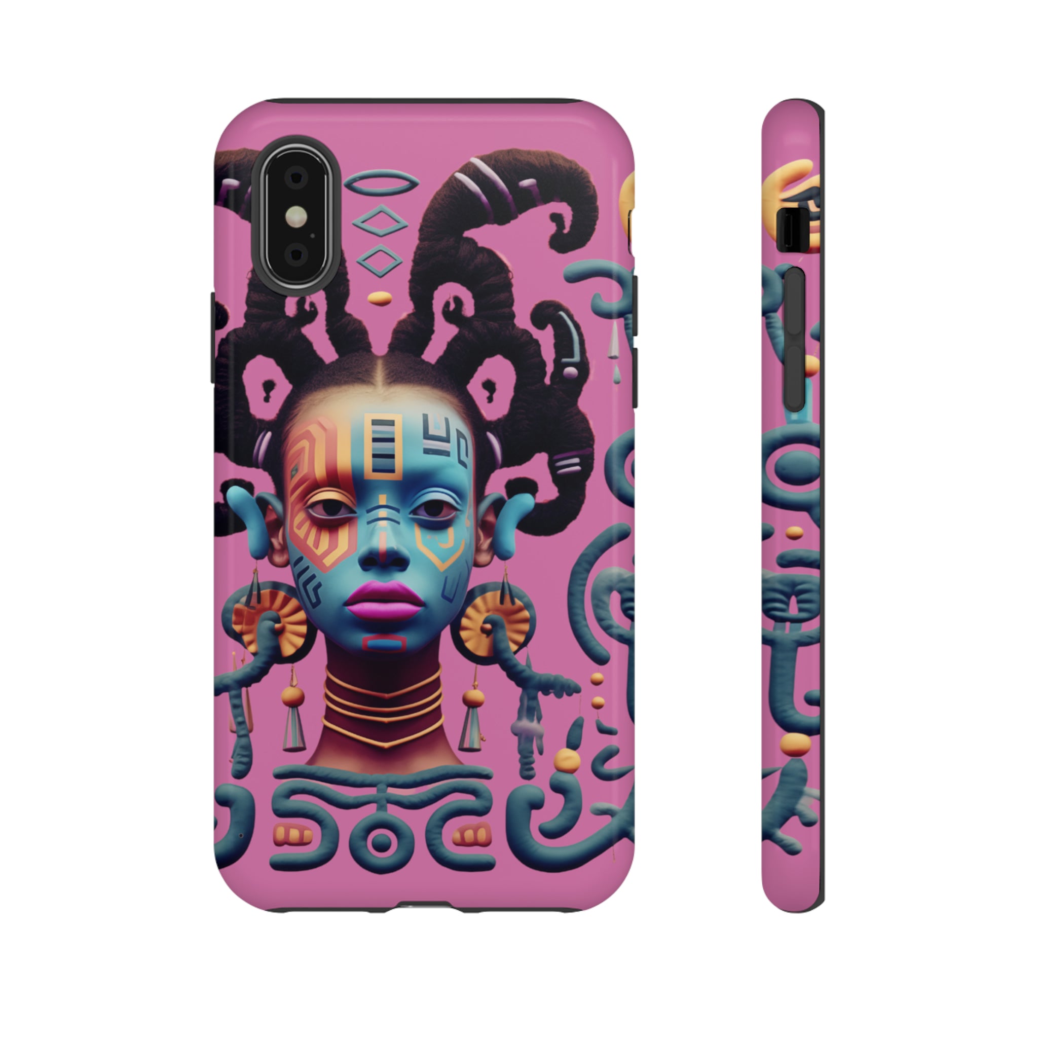 “She Defies” Tough  phone Case