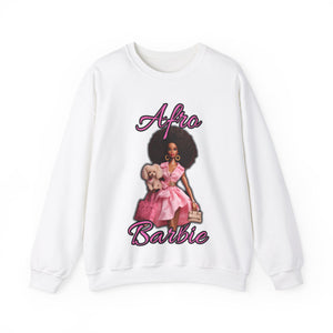 Afro Barbie Crewneck Sweatshirt