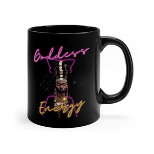 Goddess Energy Black Mug
