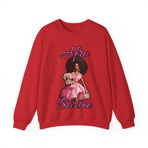 Afro Barbie Crewneck Sweatshirt