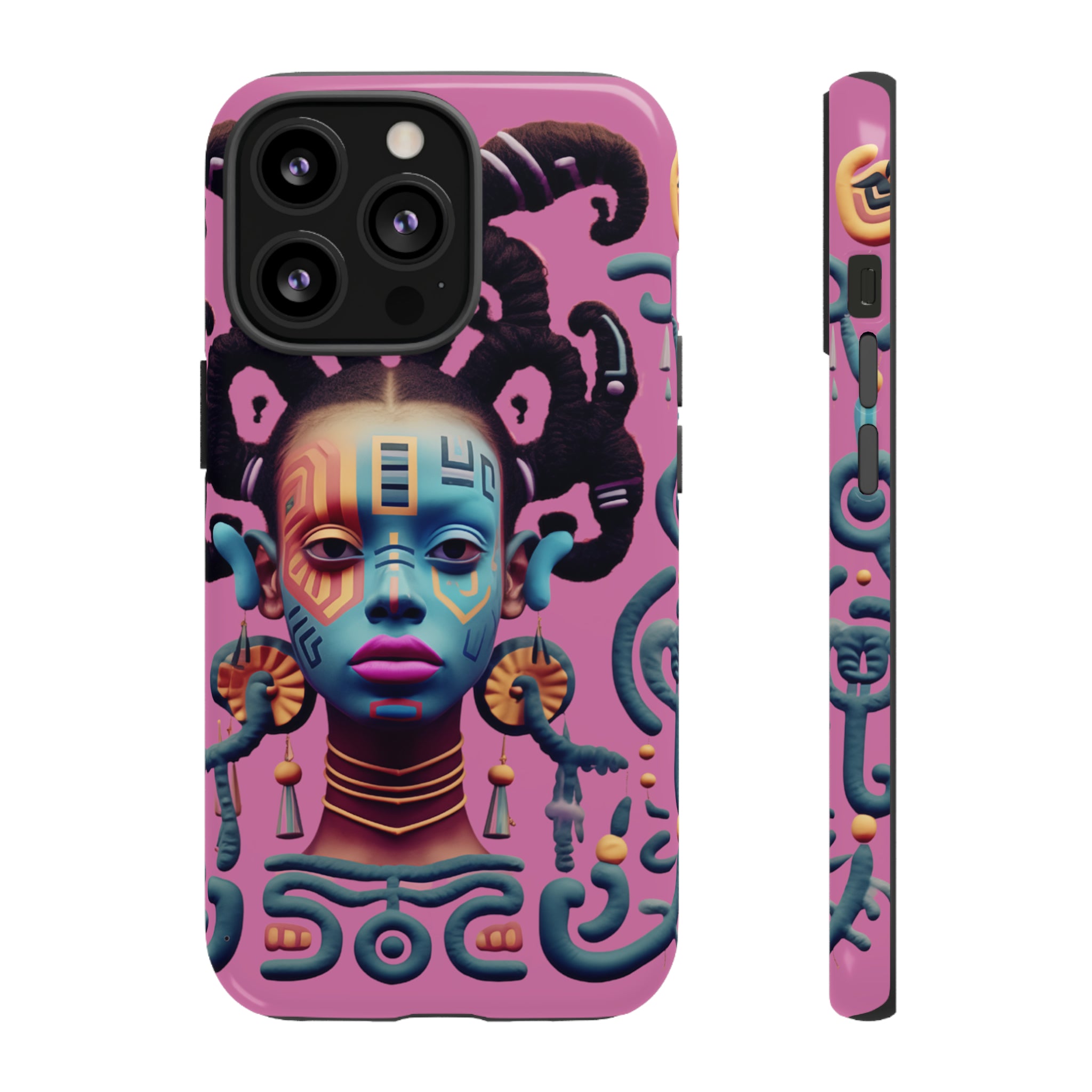 “She Defies” Tough  phone Case