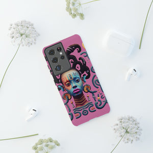 “She Defies” Tough  phone Case