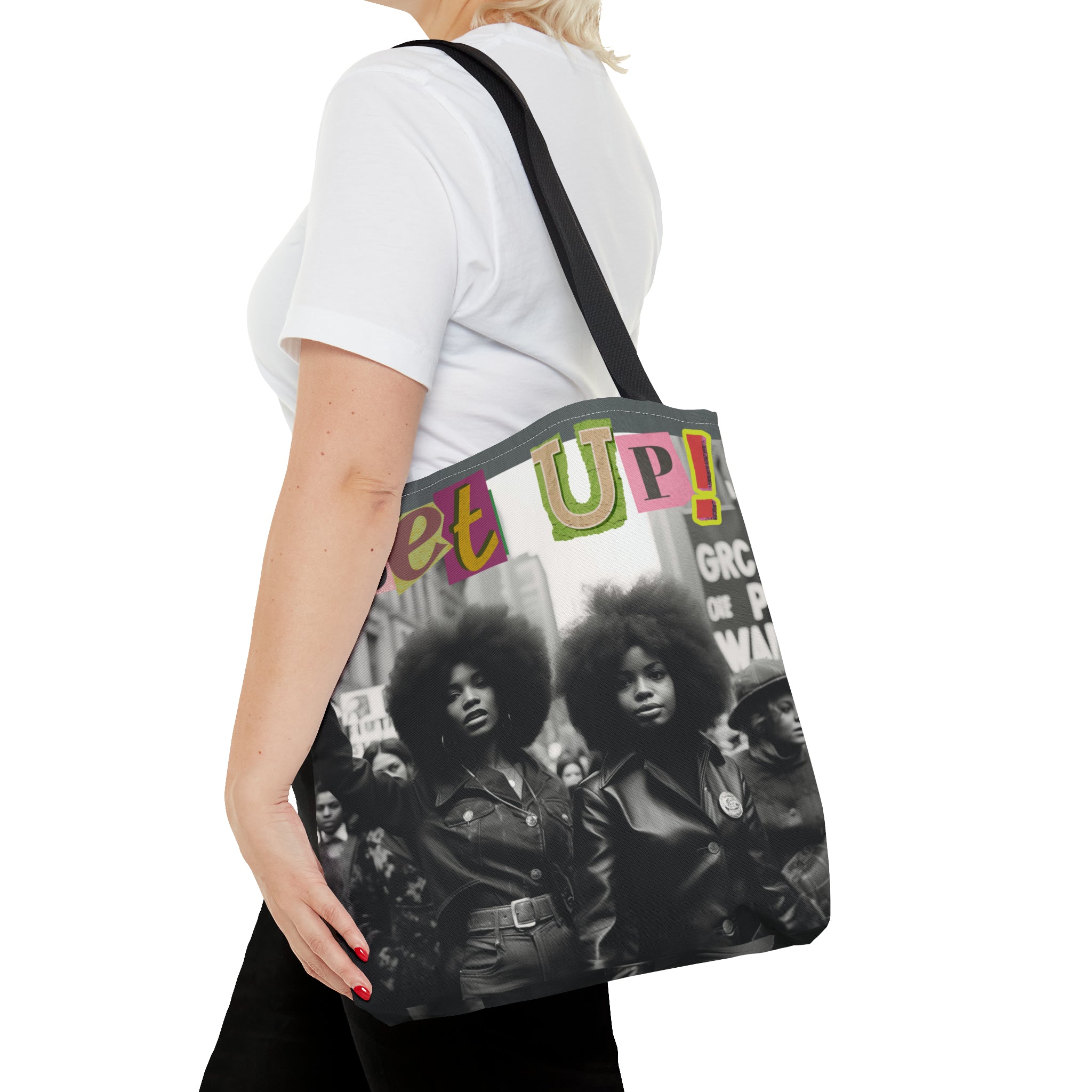 Women of Black Panther Movement Tote Bag (AOP)